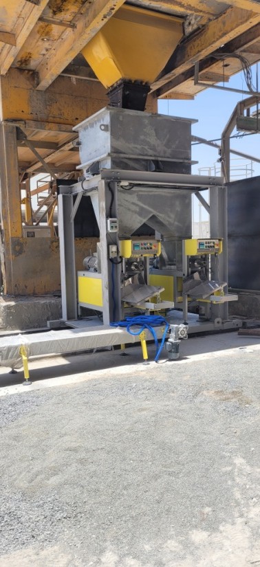 2 nozzle auger valve bag grout filling machine PFS-DII